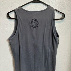 Vintage blue Harley Davidson Tank top